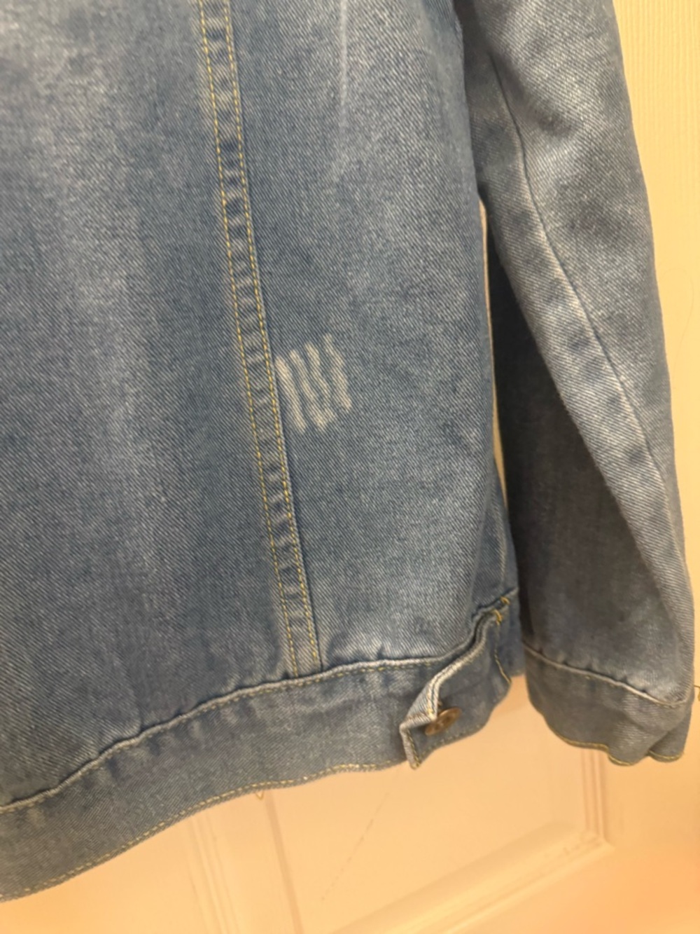 Bride Jean Jacket. Unbranded. P2P 16. - Picture 6 of 6